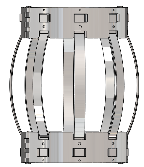 Hinged-Non-Welded-Stainless-Steel-Centralizer