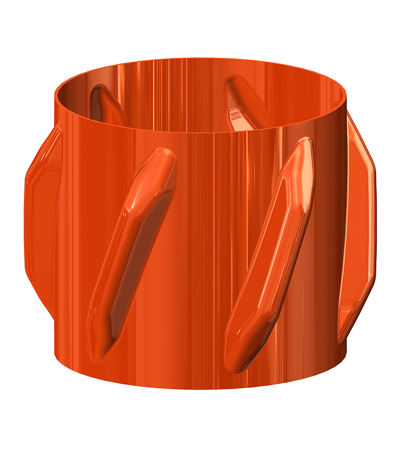 Carbon Steel Spiral Blade Solid Rigid Centralizer