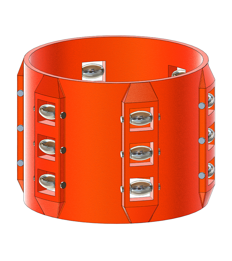 Roller Centralizer – Low Drag Type
